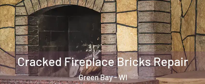  Cracked Fireplace Bricks Repair Green Bay - WI