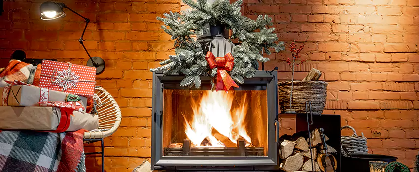 Travis Industries Linear Gas Fireplace Installation in Green Bay, Wisconsin